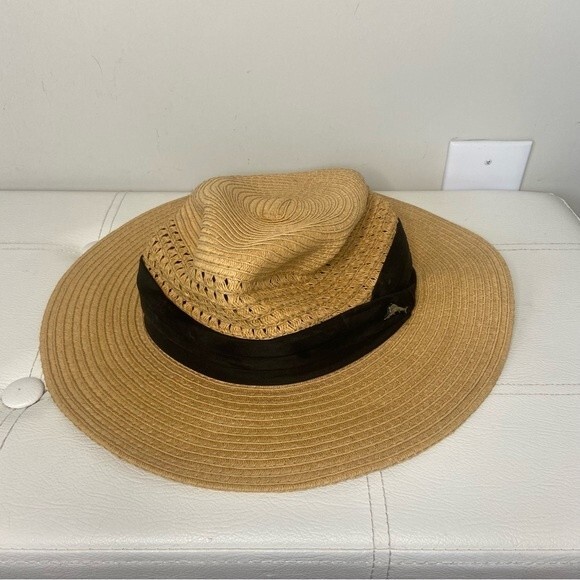Tommy Bahama Straw Sun Hat Size Large XL Paper Braid Coolmax SPF 50+ Beach Sun main image 7